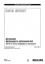 DataSheet BFG540W pdf